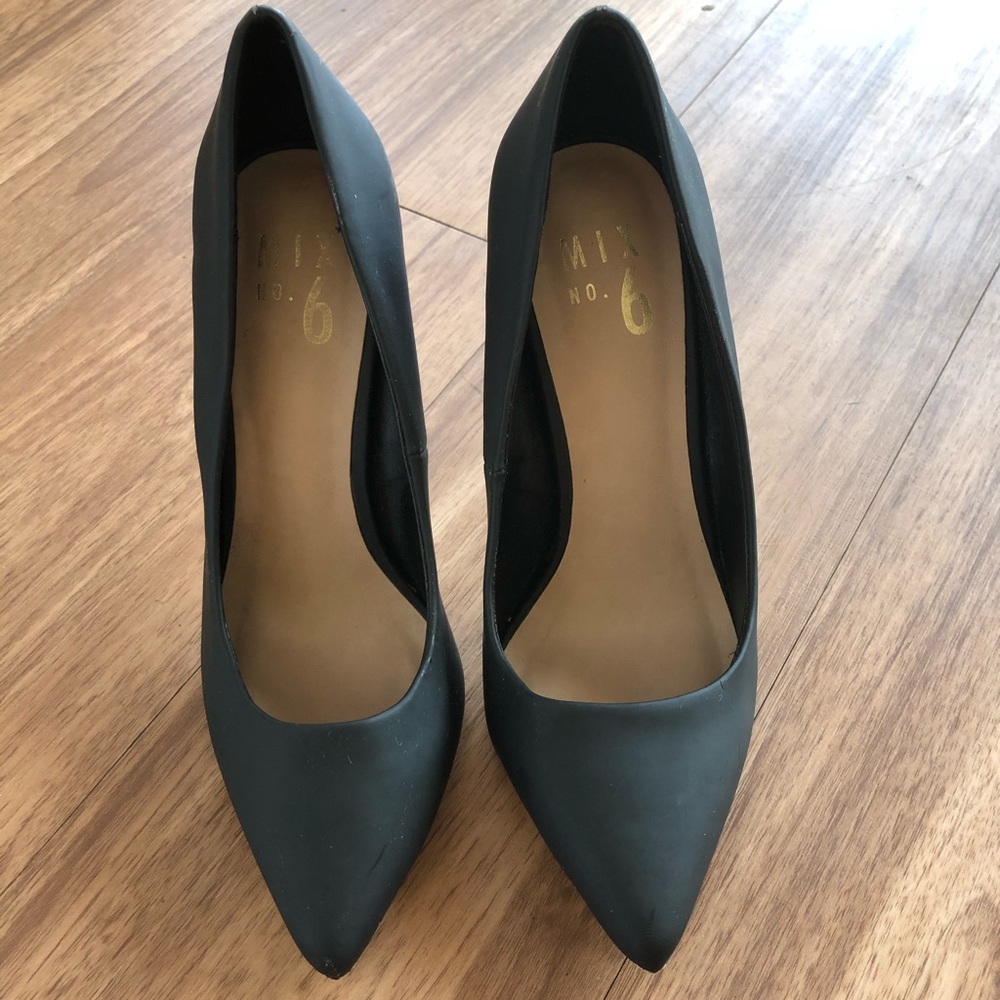 Black high heels